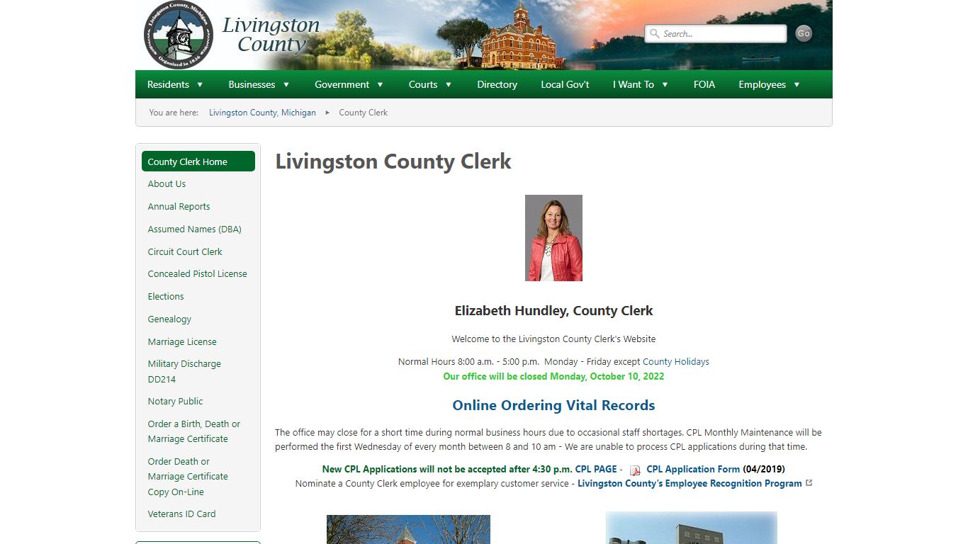 Livingston County Clerk - livgov.com
